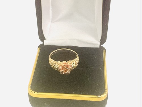 Vintage 14k gold black - gold,